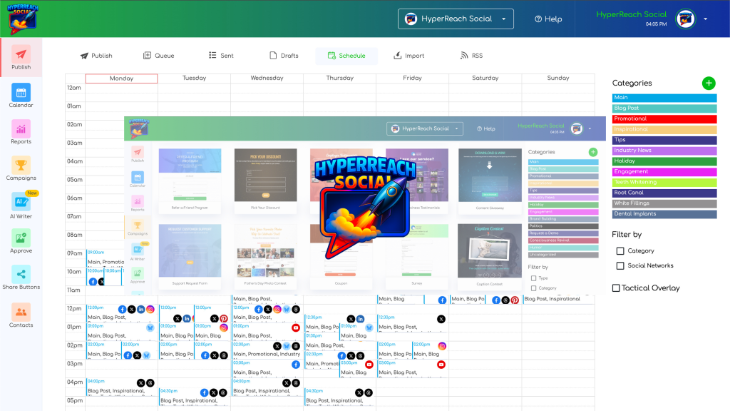 HyperReach Social Promo